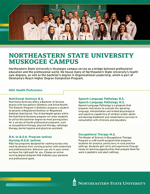 Muskogee Info Sheet (PDF)