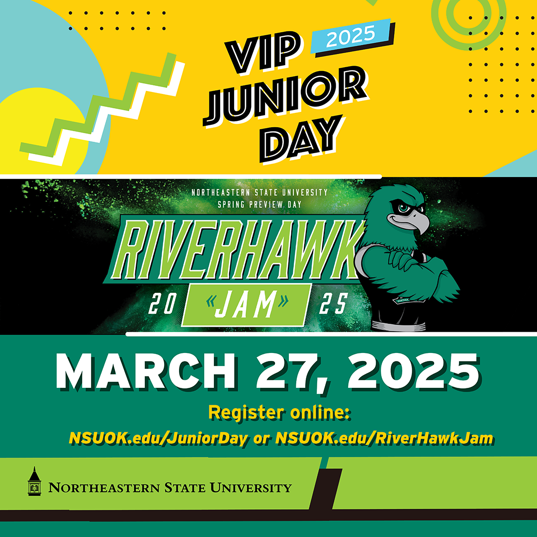 VIP Junior Day and RiverHawk Jam graphic