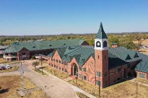 An ariel shot of NSU Broken Arrow