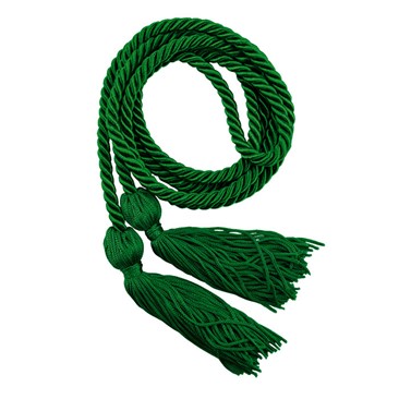 Green twisted cord