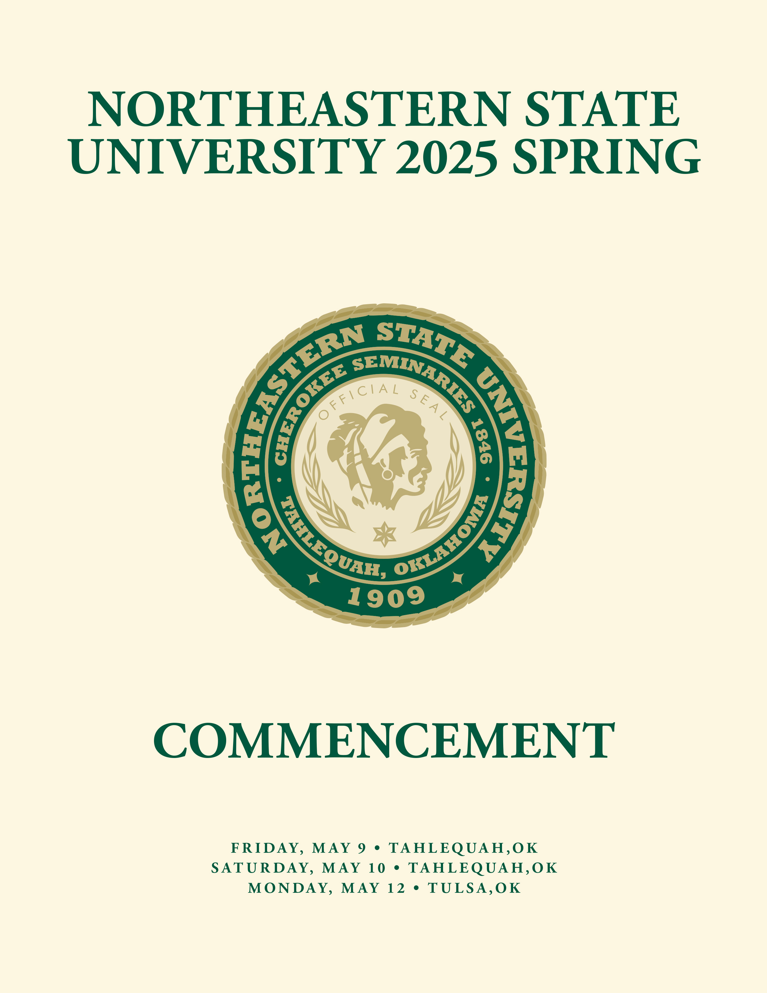 Spring Commencement Program