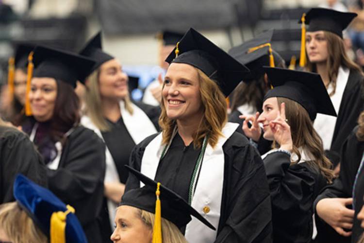 Student at Graduation